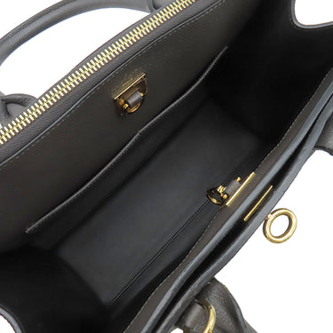 ルイヴィトン LOUIS VUITTON シティ スティーマーMM M51897 グレー×ブラウン レザー 2WAYバッグ ゴールド金具 バイカラー ハンドバッグ ショルダー