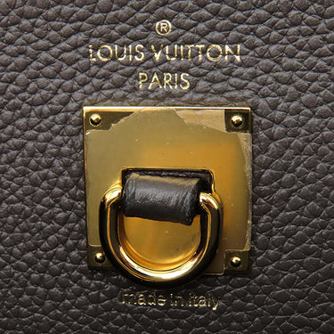 ルイヴィトン LOUIS VUITTON シティ スティーマーMM M51897 グレー×ブラウン レザー 2WAYバッグ ゴールド金具 バイカラー ハンドバッグ ショルダー