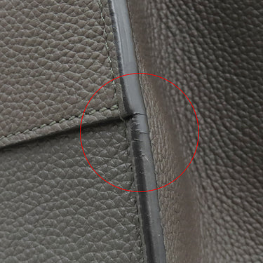 ルイヴィトン LOUIS VUITTON シティ スティーマーMM M51897 グレー×ブラウン レザー 2WAYバッグ ゴールド金具 バイカラー ハンドバッグ ショルダー