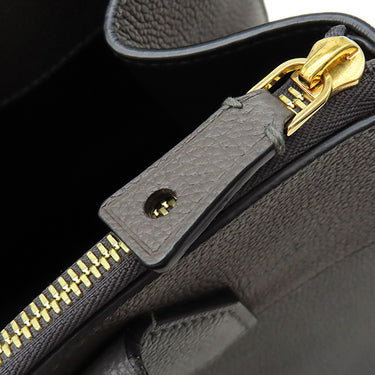 ルイヴィトン LOUIS VUITTON シティ スティーマーMM M51897 グレー×ブラウン レザー 2WAYバッグ ゴールド金具 バイカラー ハンドバッグ ショルダー
