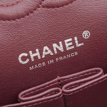 シャネル CHANEL マトラッセ 23 Wチェーン ブラック キャビアスキン ショルダーバッグ シルバー金具 黒 ダブルフラップ