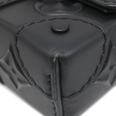 ルイヴィトン LOUIS VUITTON トランク スリングバッグ M57952 モノグラムシール レザー モノグラムシールレザー ショルダーバッグ ブラック金具 黒 ベルトバッグ ボディバッグ