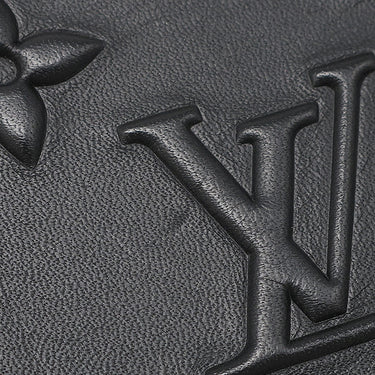 ルイヴィトン LOUIS VUITTON トランク スリングバッグ M57952 モノグラムシール レザー モノグラムシールレザー ショルダーバッグ ブラック金具 黒 ベルトバッグ ボディバッグ