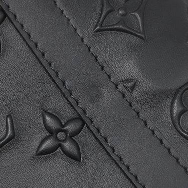 ルイヴィトン LOUIS VUITTON トランク スリングバッグ M57952 モノグラムシール レザー モノグラムシールレザー ショルダーバッグ ブラック金具 黒 ベルトバッグ ボディバッグ