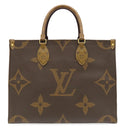 ルイヴィトン LOUIS VUITTON オンザゴー MM M45039 モノグラム モノグラムキャンバス モノグラムリバースキャンバス トートバッグ ゴールド金具