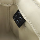 グッチ GUCCI デコ レザー チェーンショルダー 741457 アイボリー レザー 2WAYバッグ ゴールド金具 白 ゴールド×シルバー