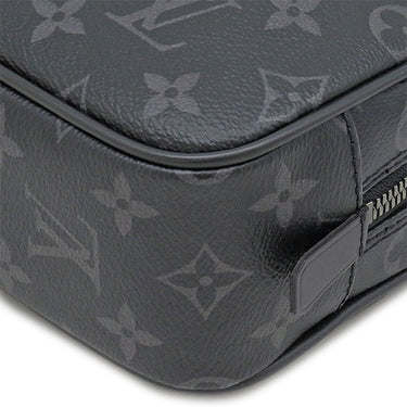 ルイヴィトン LOUIS VUITTON トゥルース トワレPM M43384 モノグラムエクリプス モノグラムエクリプス ポーチ シルバー金具 クラッチ セカンドバッグ