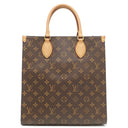 ルイヴィトン LOUIS VUITTON サックプラ PM M45848 モノグラム モノグラムキャンバス 2WAYバッグ ゴールド金具 茶 ショルダー トート