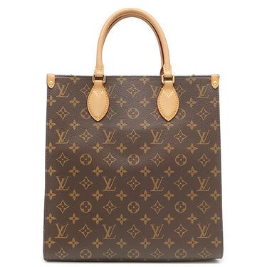 ルイヴィトン LOUIS VUITTON サックプラ PM M45848 モノグラム モノグラムキャンバス 2WAYバッグ ゴールド金具 茶 ショルダー トート