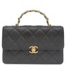 シャネル CHANEL マトラッセ トップハンドル AS4730 ブラック レザー 2WAYバッグ ゴールド金具 ココマーク ロゴ
