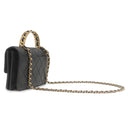 シャネル CHANEL マトラッセ トップハンドル AS4730 ブラック レザー 2WAYバッグ ゴールド金具 ココマーク ロゴ