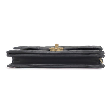 シャネル CHANEL マトラッセ トップハンドル AS4730 ブラック レザー 2WAYバッグ ゴールド金具 ココマーク ロゴ