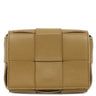 ボッテガヴェネタ BOTTEGA VENETA キャンディ カセット マキシイントレチャート 666688 ブラウン ラムスキン ショルダーバッグ ゴールド金具 クロスボディ