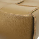ボッテガヴェネタ BOTTEGA VENETA キャンディ カセット マキシイントレチャート 666688 ブラウン ラムスキン ショルダーバッグ ゴールド金具 クロスボディ
