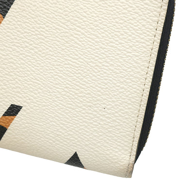 ルイヴィトン LOUIS VUITTON ジッピーウォレット M44745 イヴォワール モノグラムキャンバス ジャイアントモノグラムキャンバス 長財布 ゴールド金具 ゼブラ