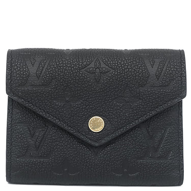 ルイヴィトン LOUIS VUITTON ポルトフォイユ ヴィクトリーヌ M64577 マリーヌルージュ モノグラムアンプラント 三つ折り財布 ゴールド金具 コンパクト