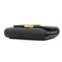 ルイヴィトン LOUIS VUITTON ポルトフォイユ カプシーヌ XS M68587 ノワール レザー トリヨンレザー 三つ折り財布 ゴールド金具 黒 ピンク LVロゴ 小銭入れ