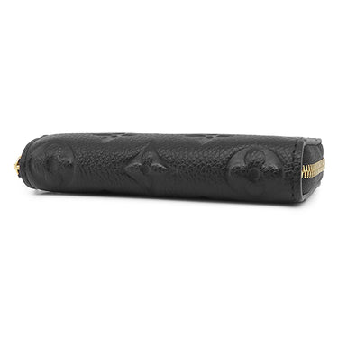 ルイヴィトン LOUIS VUITTON ジッピー コイン パース M60574 ブラック モノグラムアンプラント コインケース ゴールド金具 小銭入れ ミニ財布 黒