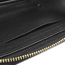 ルイヴィトン LOUIS VUITTON ジッピー コイン パース M60574 ブラック モノグラムアンプラント コインケース ゴールド金具 小銭入れ ミニ財布 黒