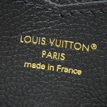ルイヴィトン LOUIS VUITTON ジッピー コイン パース M60574 ブラック モノグラムアンプラント コインケース ゴールド金具 小銭入れ ミニ財布 黒