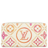 ルイヴィトン LOUIS VUITTON ジッピーウォレット M11455 コーラル モノグラムキャンバス 長財布 ゴールド金具 LV バイ ザ プール コレクション
