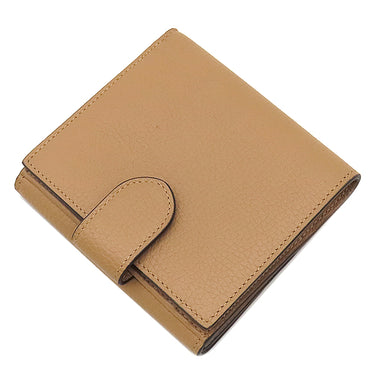 グッチ GUCCI GGマーモント 782749 ベージュ カーフ 二つ折り財布 ヴィンテージ金具 コンパクト