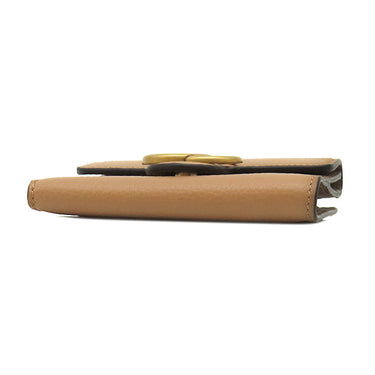 グッチ GUCCI GGマーモント 782749 ベージュ カーフ 二つ折り財布 ヴィンテージ金具 コンパクト