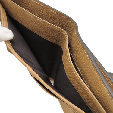 グッチ GUCCI GGマーモント 782749 ベージュ カーフ 二つ折り財布 ヴィンテージ金具 コンパクト