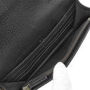 グッチ GUCCI GGマーモント クリスタル チェーンウォレット 499782 ブラック レザー チェーンウォレット ヴィンテージ金具 黒 ダブルG GG クラッチ