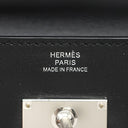 エルメス HERMES ケリーウォレット ロング トゥーゴー ブラック レザー タデラクト 長財布 シルバー金具 サングル カヴァル バンドリエール