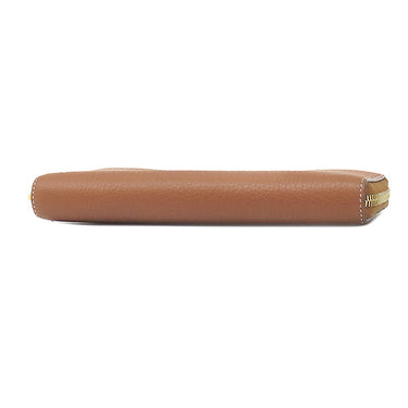 ロエベ LOEWE スターモチーフ ロング ウォレット 199N41CF13 ブラウン グレインカーフレザー 長財布 ゴールド金具 ラウンドファスナー