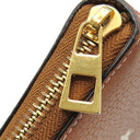 ロエベ LOEWE スターモチーフ ロング ウォレット 199N41CF13 ブラウン グレインカーフレザー 長財布 ゴールド金具 ラウンドファスナー