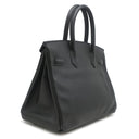 エルメス HERMES バーキン30 ブラック ヴォーエプソン ハンドバッグ ゴールド金具 黒