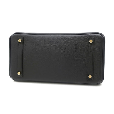 エルメス HERMES バーキン30 ブラック ヴォーエプソン ハンドバッグ ゴールド金具 黒