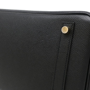 エルメス HERMES バーキン30 ブラック ヴォーエプソン ハンドバッグ ゴールド金具 黒