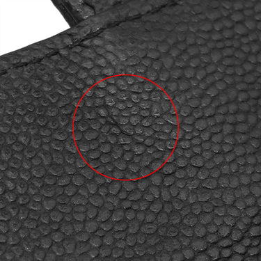 シャネル CHANEL マトラッセ コンパクトウォレット AP0230 ブラック キャビアスキン 三つ折り財布 ゴールド金具 ココマーク