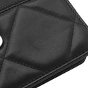 シャネル CHANEL CHANEL19 チェーンクラッチ AP3067 ブラック ラムスキン チェーンウォレット シルバー金具