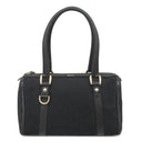 グッチ GUCCI GGキャンバス アビー ミニ バッグ 130942 ブラック GGキャンバス ハンドバッグ ゴールド金具 黒 ミニ ボストンバッグ