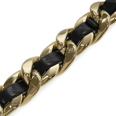 シャネル CHANEL マトラッセ スモール バニティ バッグ ブラック レザー ショルダーバッグ ゴールド金具 黒 ココマーク チェーン