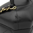シャネル CHANEL マトラッセ スモール バニティ バッグ ブラック レザー ショルダーバッグ ゴールド金具 黒 ココマーク チェーン