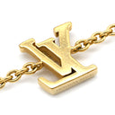 ルイヴィトン LOUIS VUITTON LV アイコニック M00587 ゴールド GP ストラス ブレスレット LVサークル LVイニシャル モノグラムフラワー