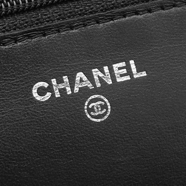 シャネル CHANEL マトラッセ チェーンウォレット AP0250 ブラック ラムスキン チェーンウォレット シルバー金具 黒 ココマーク