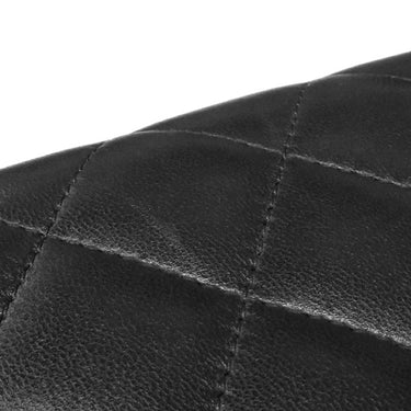 シャネル CHANEL マトラッセ チェーンウォレット AP0250 ブラック ラムスキン チェーンウォレット シルバー金具 黒 ココマーク