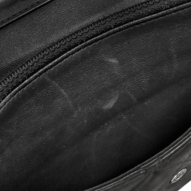 シャネル CHANEL マトラッセ チェーンウォレット AP0250 ブラック ラムスキン チェーンウォレット シルバー金具 黒 ココマーク