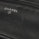 シャネル CHANEL マトラッセ チェーンウォレット AP0250 ブラック ラムスキン チェーンウォレット シルバー金具 黒 ココマーク