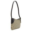 グッチ GUCCI GGエンブレム スモール ショルダー 820696 ブラック×ベージュ GGスプリームキャンバス ショルダーバッグ シルバー金具
