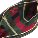 グッチ GUCCI GGエンブレム スモール ショルダー 820696 ブラック×ベージュ GGスプリームキャンバス ショルダーバッグ シルバー金具