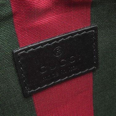 グッチ GUCCI GGエンブレム スモール ショルダー 820696 ブラック×ベージュ GGスプリームキャンバス ショルダーバッグ シルバー金具