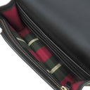 グッチ GUCCI GGエンブレム ミニショルダーバッグ 820688 ブラック×ベージュ GGスプリームキャンバス ショルダーバッグ ゴールド金具