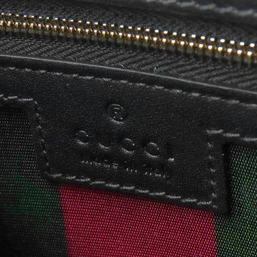 グッチ GUCCI GGエンブレム ミニショルダーバッグ 820688 ブラック×ベージュ GGスプリームキャンバス ショルダーバッグ ゴールド金具